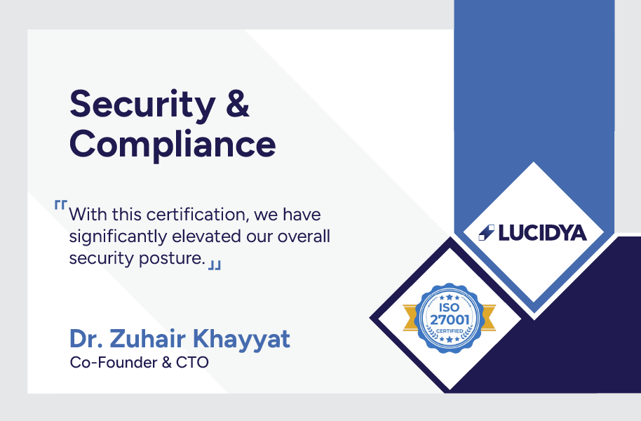 Lucidya Achieves ISO/IEC 27001 Certification, Reinforcing Commitment To Data Security